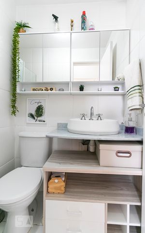 Apartamento à venda com 65m², 3 quartos e 1 vagaBanheiro 2