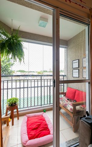 Apartamento à venda com 65m², 3 quartos e 1 vagaVaranda