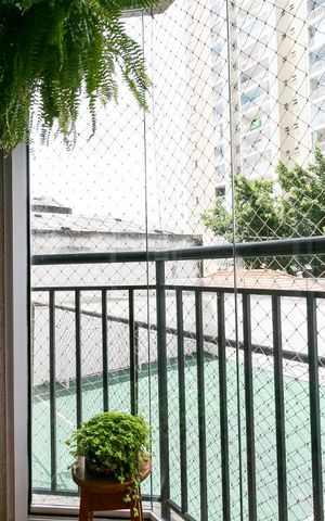 Apartamento à venda com 65m², 3 quartos e 1 vagaVaranda