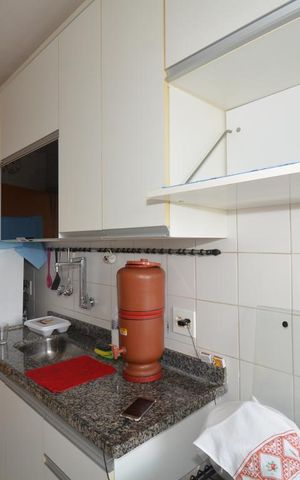 Apartamento à venda com 62m², 2 quartos e 1 vagaCozinha e Área de Serviço