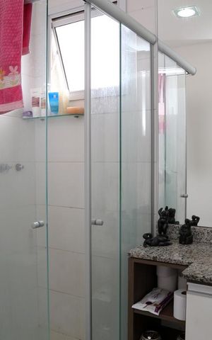 Apartamento à venda com 70m², 2 quartos e 2 vagasBanheiro da Suíte 