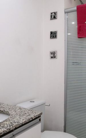 Apartamento à venda com 70m², 2 quartos e 2 vagasBanheiro Social 