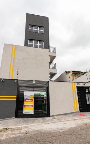Apartamento para alugar com 40m², 2 quartos e sem vagaFachada