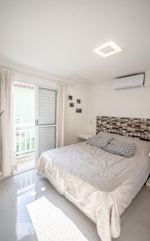 Casa de condomínio à venda com 111m², 3 quartos e 2 vagasQuarto 1