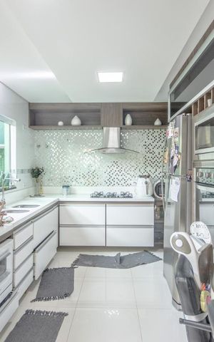 Casa de condomínio à venda com 111m², 3 quartos e 2 vagasCozinha