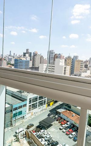 Apartamento à venda com 39m², 1 quarto e 1 vaga Apartamento à venda com 39m², 1 quarto e 1 vagaVaranda
