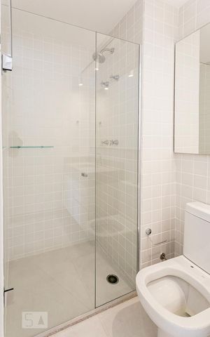 Apartamento à venda com 39m², 1 quarto e 1 vaga Apartamento à venda com 39m², 1 quarto e 1 vagaBanheiro da Suite