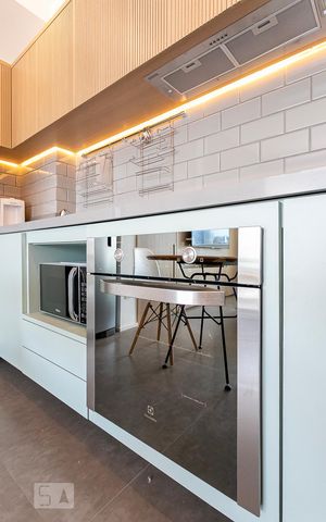 Apartamento à venda com 39m², 1 quarto e 1 vaga Apartamento à venda com 39m², 1 quarto e 1 vagaForno - Cozinha