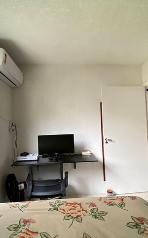 Apartamento à venda com 45m², 1 quarto e 1 vagaQuarto 