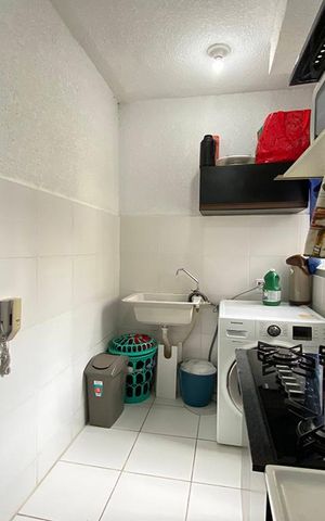 Apartamento à venda com 45m², 1 quarto e 1 vagaCozinha e Área de Serviço