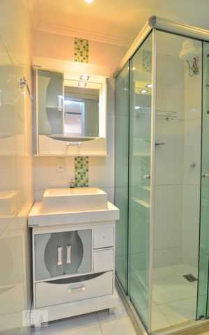 Apartamento para alugar com 50m², 2 quartos e 1 vagaBanheiro social