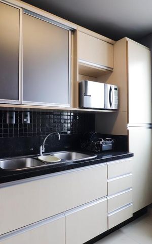 Apartamento para alugar com 64m², 1 quarto e 2 vagas Apartamento para alugar com 64m², 1 quarto e 2 vagasCozinha