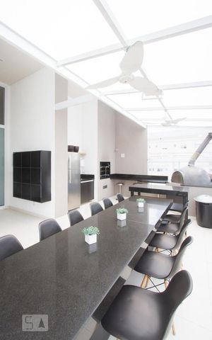 Apartamento para alugar com 118m², 2 quartos e 2 vagasChurrasqueira