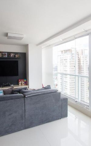 Apartamento para alugar com 118m², 2 quartos e 2 vagasSala