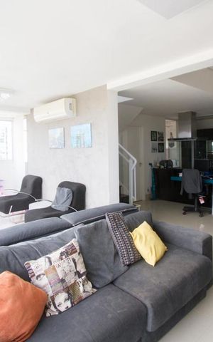 Apartamento para alugar com 118m², 2 quartos e 2 vagasSala