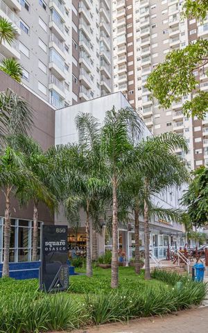 Apartamento para alugar com 41m², 1 quarto e 1 vaga Apartamento para alugar com 41m², 1 quarto e 1 vagaFachada