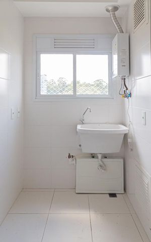 Apartamento para alugar com 41m², 1 quarto e 1 vaga Apartamento para alugar com 41m², 1 quarto e 1 vagaCozinha e Área de Serviço
