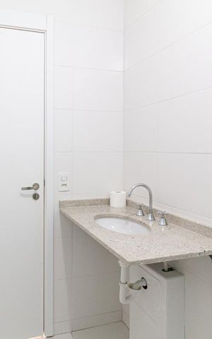 Apartamento para alugar com 41m², 1 quarto e 1 vaga Apartamento para alugar com 41m², 1 quarto e 1 vagaBanheiro