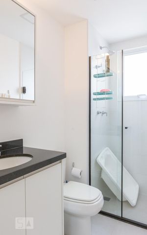 Apartamento para alugar com 105m², 3 quartos e 2 vagasBanheiro Social