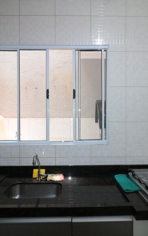 Casa à venda com 79m², 2 quartos e 1 vagaCozinha