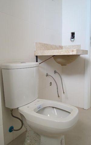 Apartamento à venda com 67m², 2 quartos e 1 vagaBanheiro da Suíte