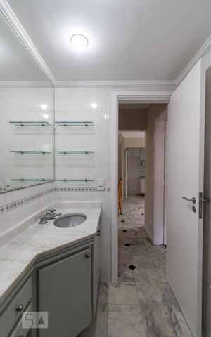 Apartamento para alugar com 48m², 1 quarto e 1 vaga Apartamento para alugar com 48m², 1 quarto e 1 vagaBanheiro