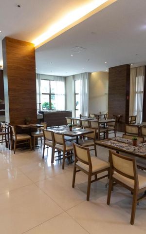 Apartamento para alugar com 36m², 1 quarto e 1 vaga Apartamento para alugar com 36m², 1 quarto e 1 vagaRefeitório