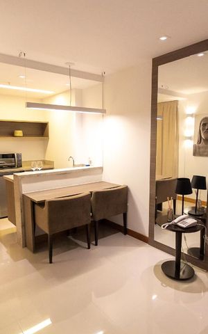 Apartamento para alugar com 36m², 1 quarto e 1 vaga Apartamento para alugar com 36m², 1 quarto e 1 vagaSala