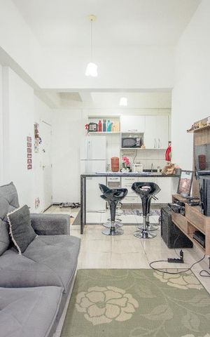 Apartamento à venda com 64m², 1 quarto e sem vagaSala