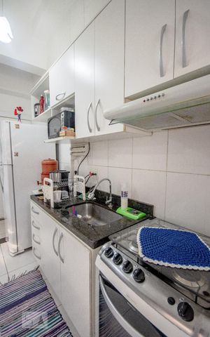 Apartamento à venda com 64m², 1 quarto e sem vagaCozinha