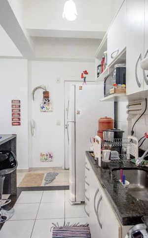 Apartamento à venda com 64m², 1 quarto e sem vagaCozinha