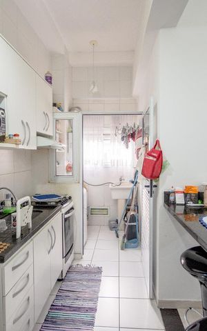 Apartamento à venda com 64m², 1 quarto e sem vagaCozinha