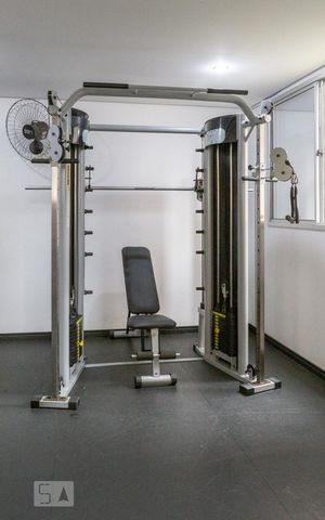 Apartamento para alugar com 43m², 2 quartos e 1 vaga Apartamento para alugar com 43m², 2 quartos e 1 vagaÁrea comum - Academia
