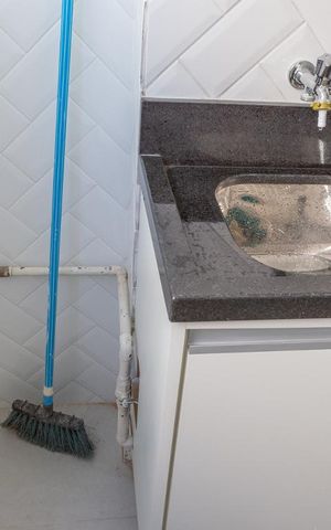 Apartamento para alugar com 43m², 2 quartos e 1 vaga Apartamento para alugar com 43m², 2 quartos e 1 vagaCozinha e Área de Serviço