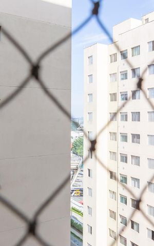 Apartamento para alugar com 43m², 2 quartos e 1 vaga Apartamento para alugar com 43m², 2 quartos e 1 vagaVista da Cozinha e Área de Serviço