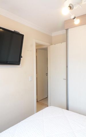 Apartamento à venda com 53m², 2 quartos e 1 vagaQuarto 2