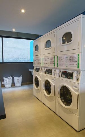 Apartamento para alugar com 25m², 1 quarto e sem vaga Apartamento para alugar com 25m², 1 quarto e sem vagaLavanderia