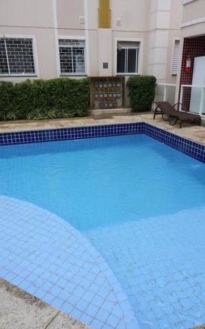 Apartamento à venda com 43m², 2 quartos e 1 vaga Apartamento à venda com 43m², 2 quartos e 1 vagaÁrea comum - Piscina