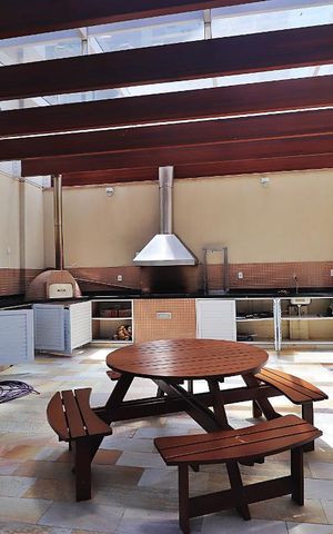 Apartamento à venda com 227m², 3 quartos e 4 vagasÁrea comum - Churrasqueira