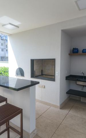 Apartamento à venda com 62m², 2 quartos e 2 vagas Apartamento à venda com 62m², 2 quartos e 2 vagasÁrea comum - Churrasqueira