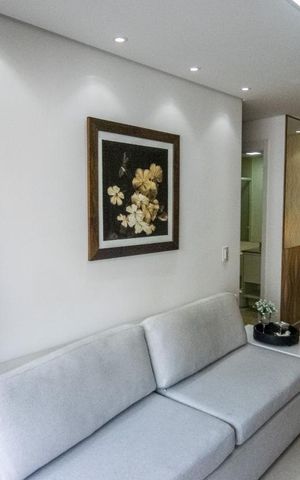 Apartamento à venda com 62m², 2 quartos e 2 vagas Apartamento à venda com 62m², 2 quartos e 2 vagasSala
