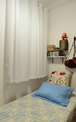 Apartamento à venda com 132m², 4 quartos e 3 vagasQuarto 3