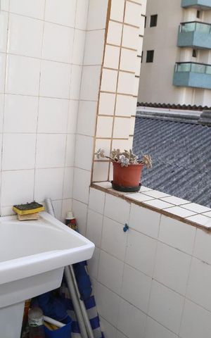 Studio para alugar com 35m², 1 quarto e sem vagaDetalhe da area de serviço