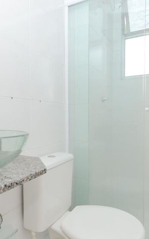 Apartamento para alugar com 49m², 2 quartos e 1 vaga Apartamento para alugar com 49m², 2 quartos e 1 vagaBanheiro