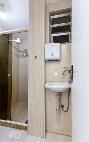 Studio para alugar com 41m², 1 quarto e sem vagaBanheiro