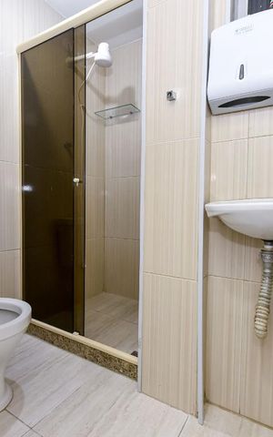 Studio para alugar com 41m², 1 quarto e sem vagaBanheiro