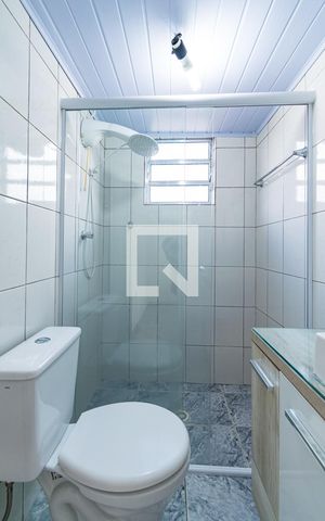 Casa para alugar com 50m², 2 quartos e sem vagaBanheiro da Suíte