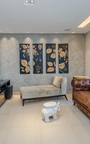 Apartamento à venda com 126m², 3 quartos e 2 vagas Apartamento à venda com 126m², 3 quartos e 2 vagasSala