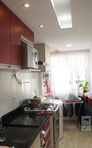 Apartamento à venda com 100m², 2 quartos e 1 vagaCozinha e Área de Serviço