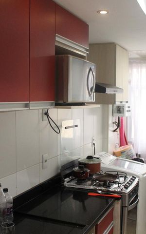 Apartamento à venda com 100m², 2 quartos e 1 vagaCozinha e Área de Serviço